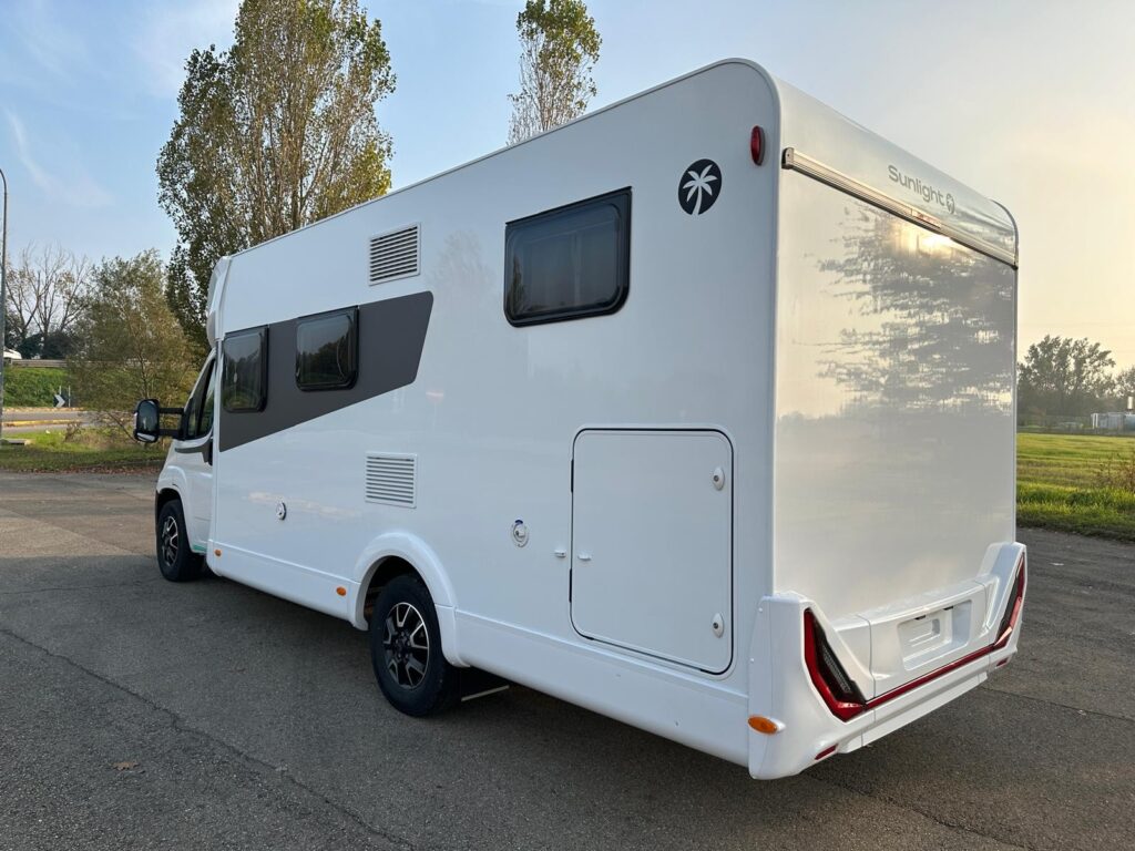 17 SEMINTEGRALE SUNLIGHT T67 -CITROEN-LETTO BASCULANTE-LETTI GEMELLI