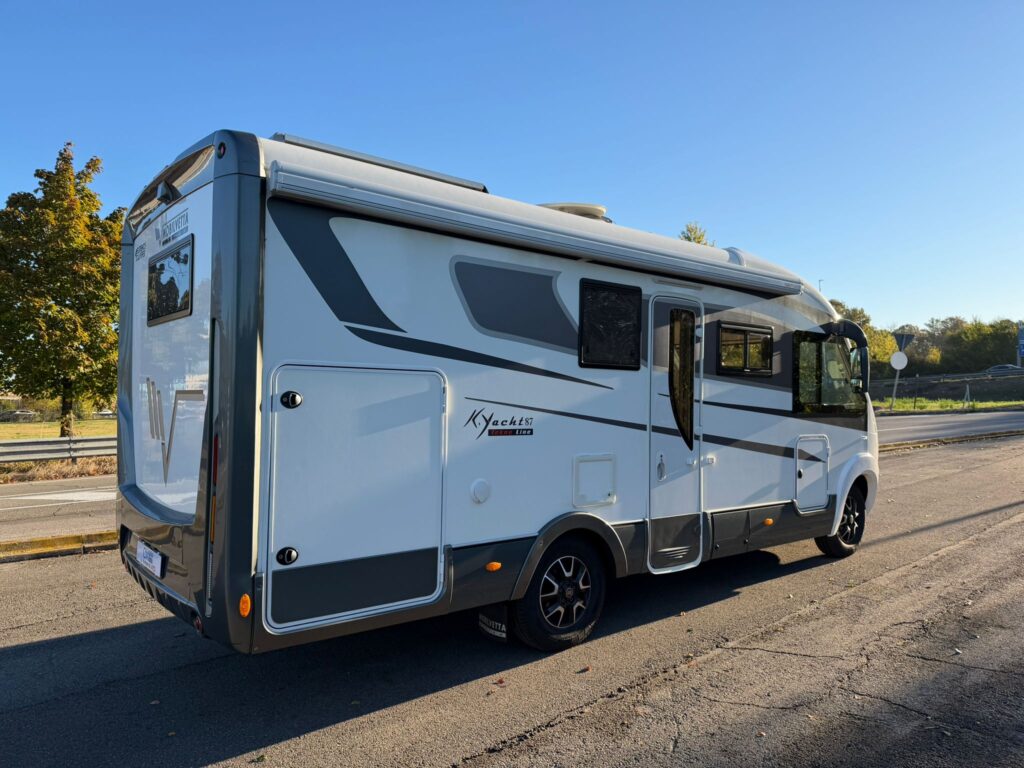 23 motorhome mobilvetta technoline i87-fiat-cambio automatico-letto matrimoniale