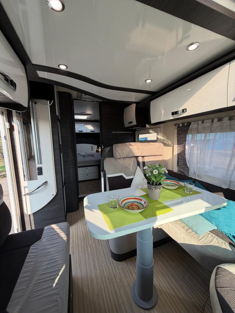 5 semintegrale benimar mileo 296-letto nautico-letto centrale-fiat-letto basculante