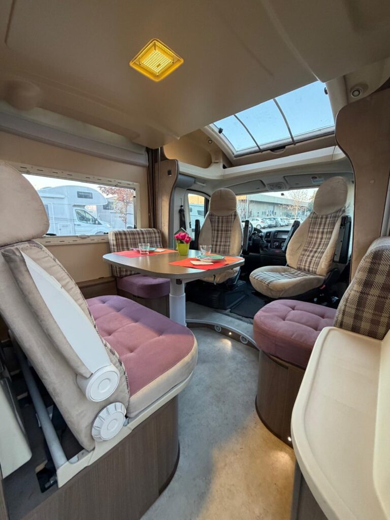 3 SEMINTEGRALE CHALLENGER PRIUM XS-FIAT-LETTO BASCULANTE-599CM