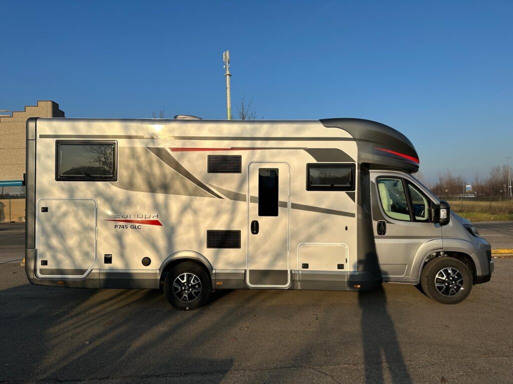2 semintegrale arca europa p745glc-letto nautico-fiat-ducato