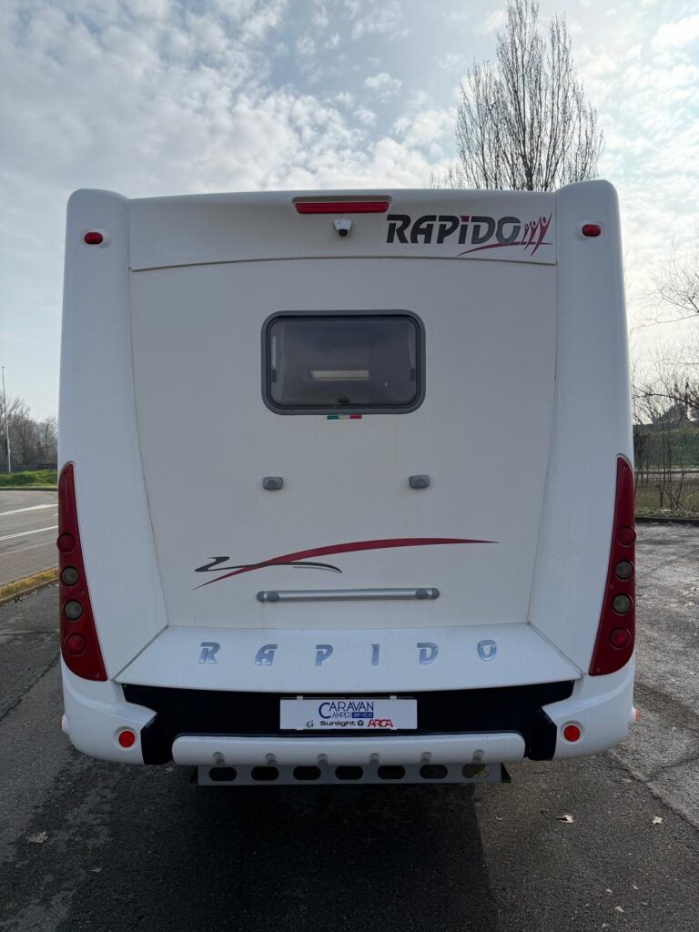 23 motorhome rapido 9086df-fiat-699cm-letto matrimoniale