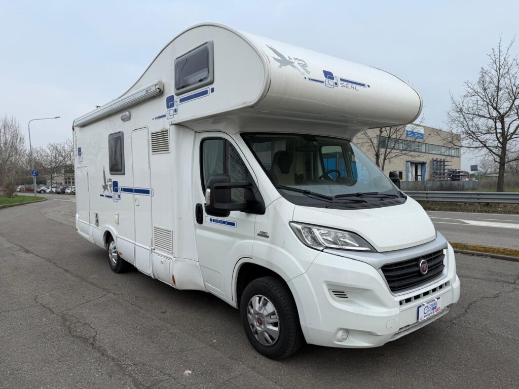 1 mansardato rimor seal 5-fiat ducato- garage-letto matrimoniale