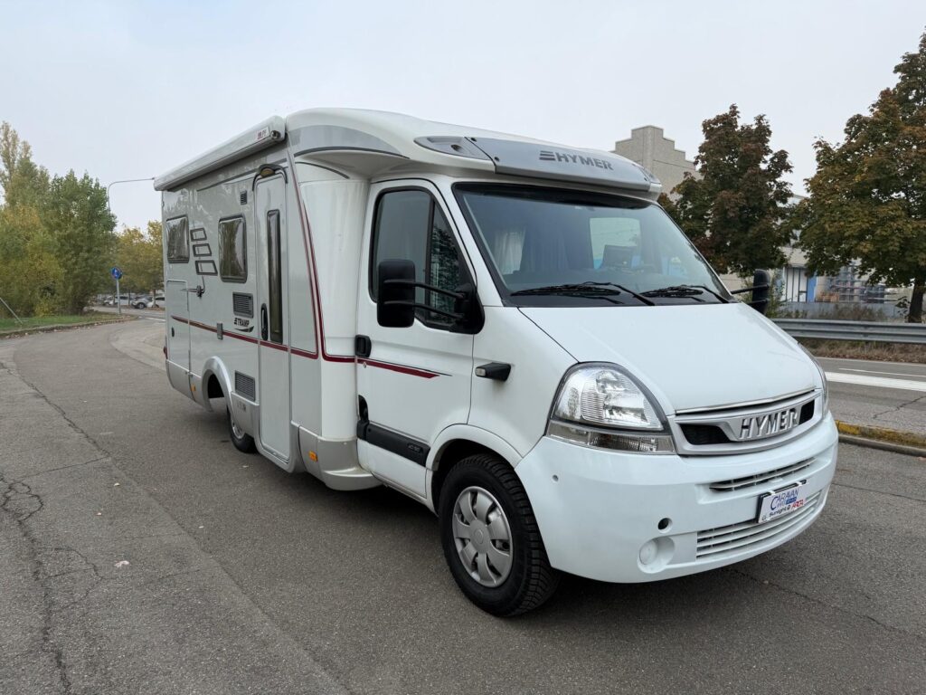 1 semintegrale hymer tramp 616 sl- renault-garage