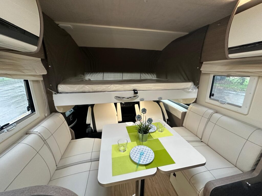 16 motorhome arca h745glg-fiat-cambio automatico-letti gemelli