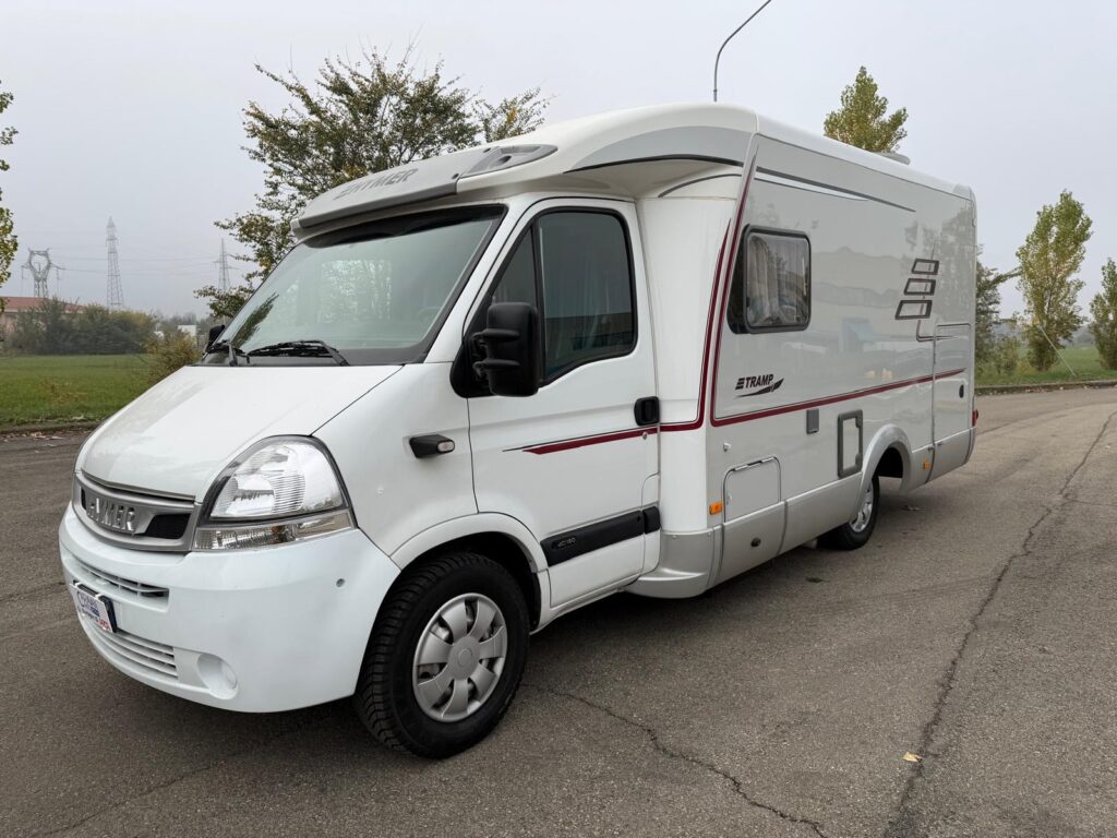 18 semintegrale hymer tramp 616 sl- renault-garage