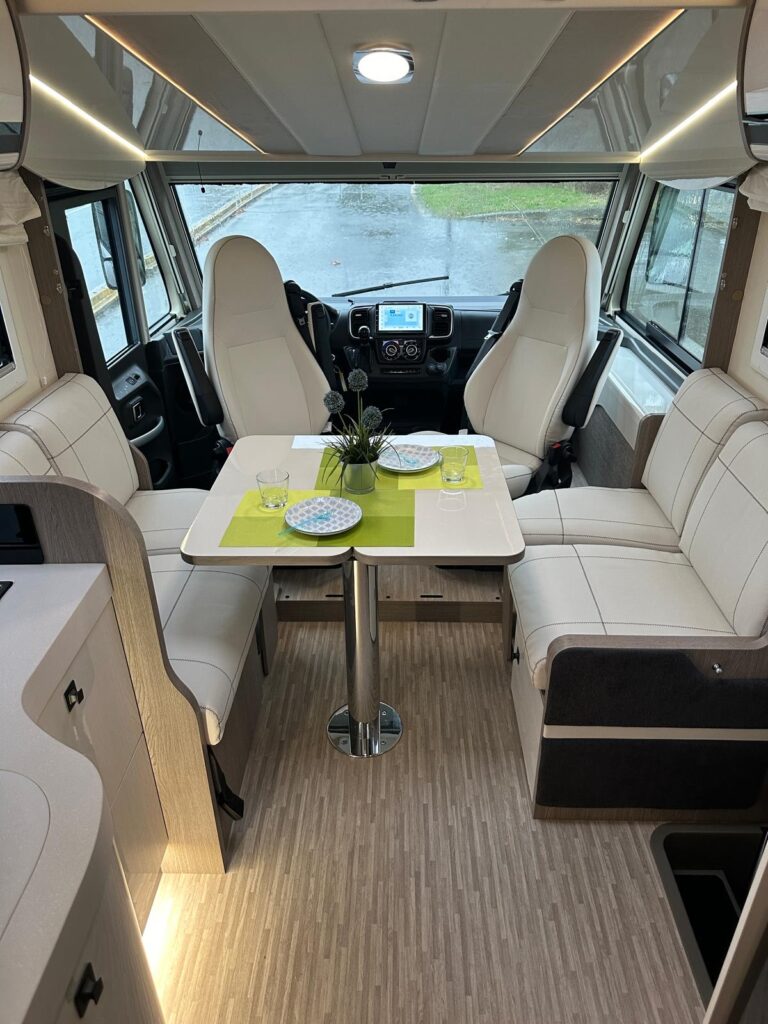 2 motorhome arca h745glg-fiat-cambio automatico-letti gemelli