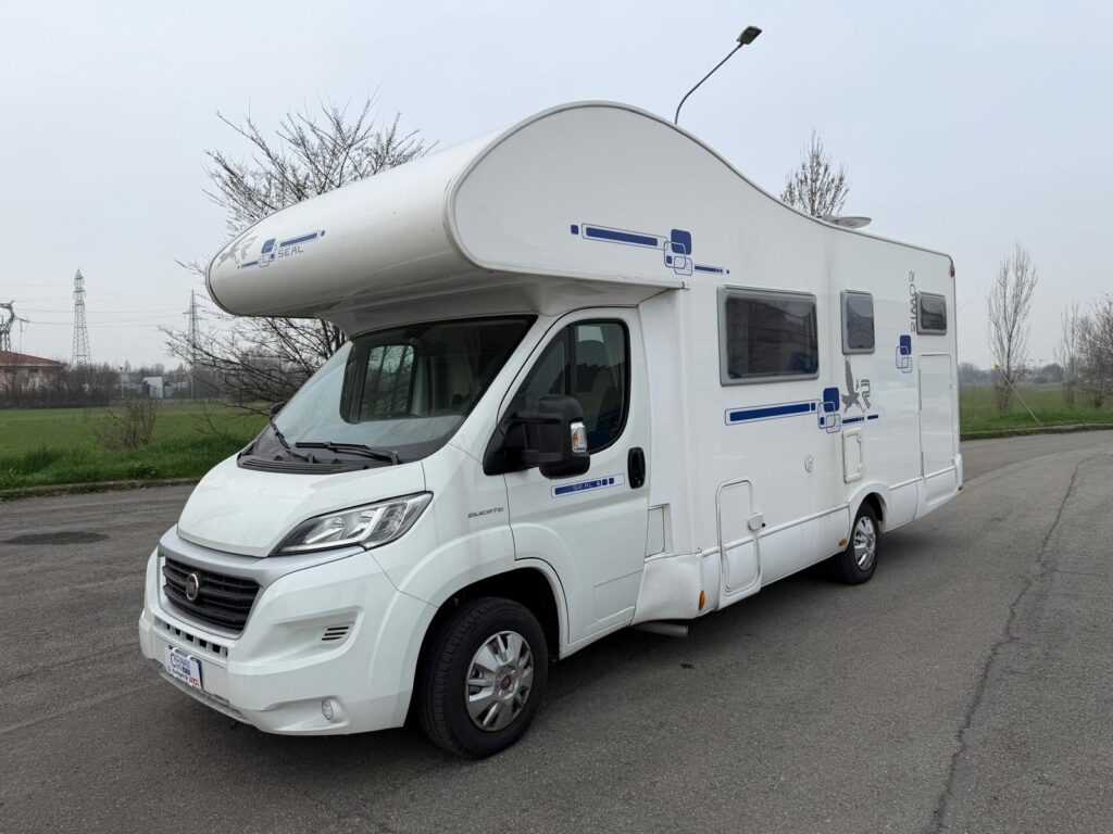 20 mansardato rimor seal 5-fiat ducato- garage-letto matrimoniale