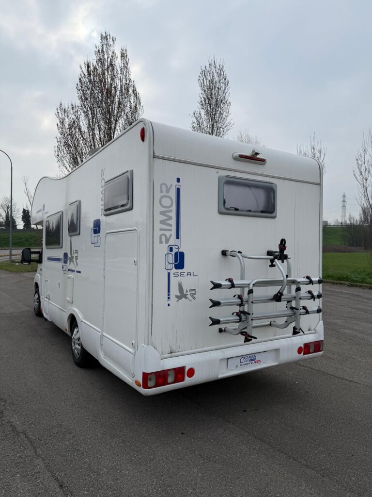 21 mansardato rimor seal 5-fiat ducato- garage-letto matrimoniale