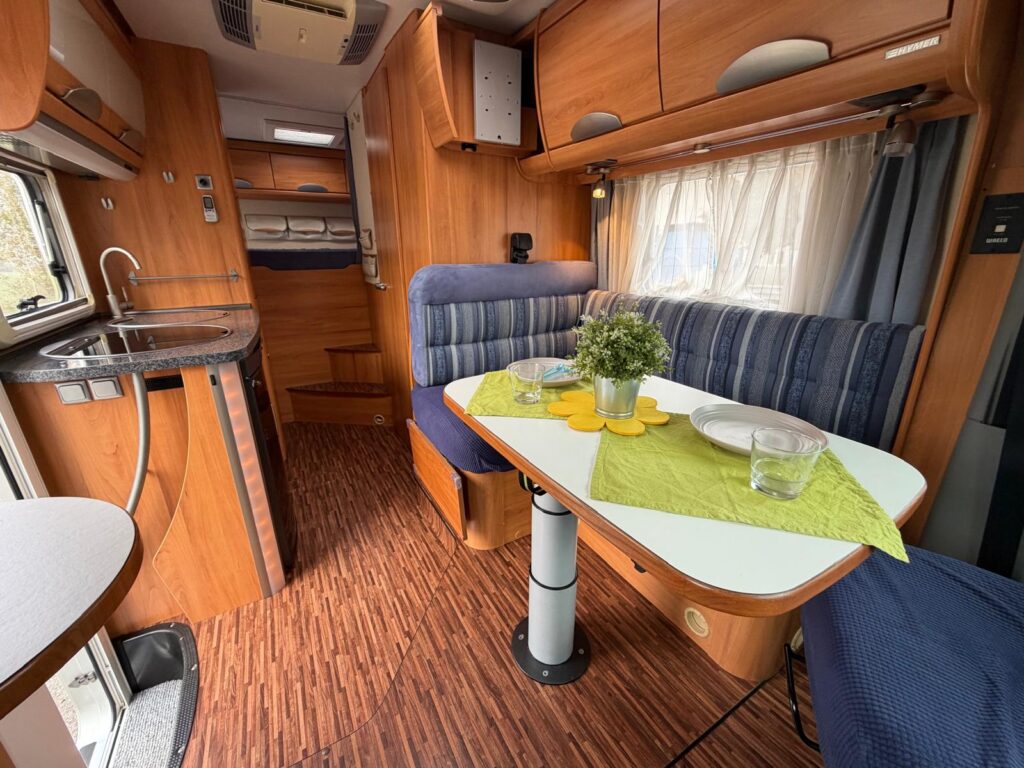 5 semintegrale hymer tramp 616 sl- renault-garage