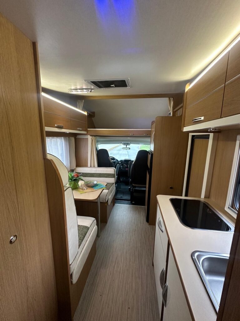 6 mansardato rimor seal 5-fiat ducato- garage-letto matrimoniale