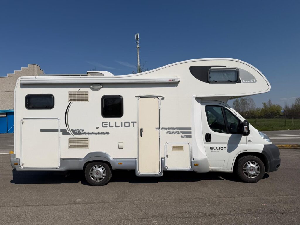 2 mansardato c.i. ellito garage-fiat-ducato-letto matrimoniale