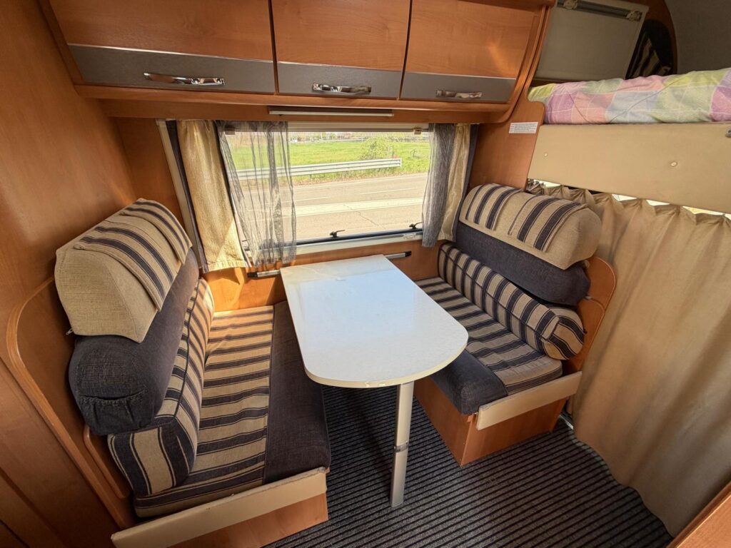5 mansardato c.i. ellito garage-fiat-ducato-letto matrimoniale