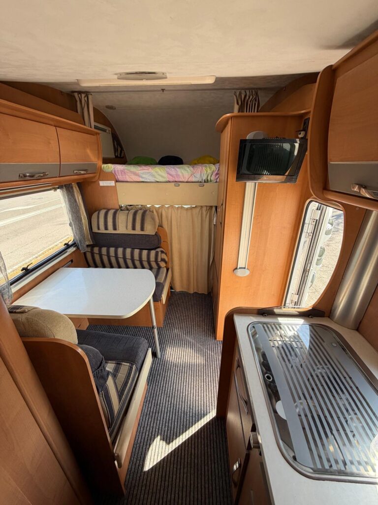 6 mansardato c.i. ellito garage-fiat-ducato-letto matrimoniale
