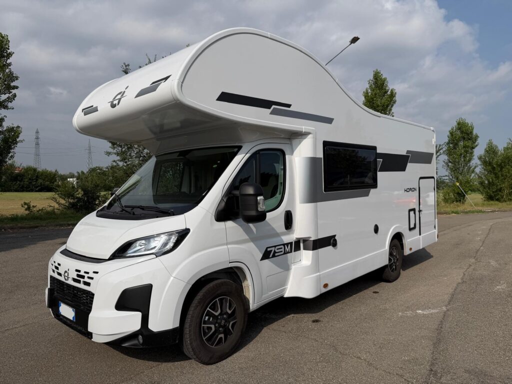 24 mansardato horon 79m -fiat-ducato-140 cv- 6 posti viaggio-8 posti letto