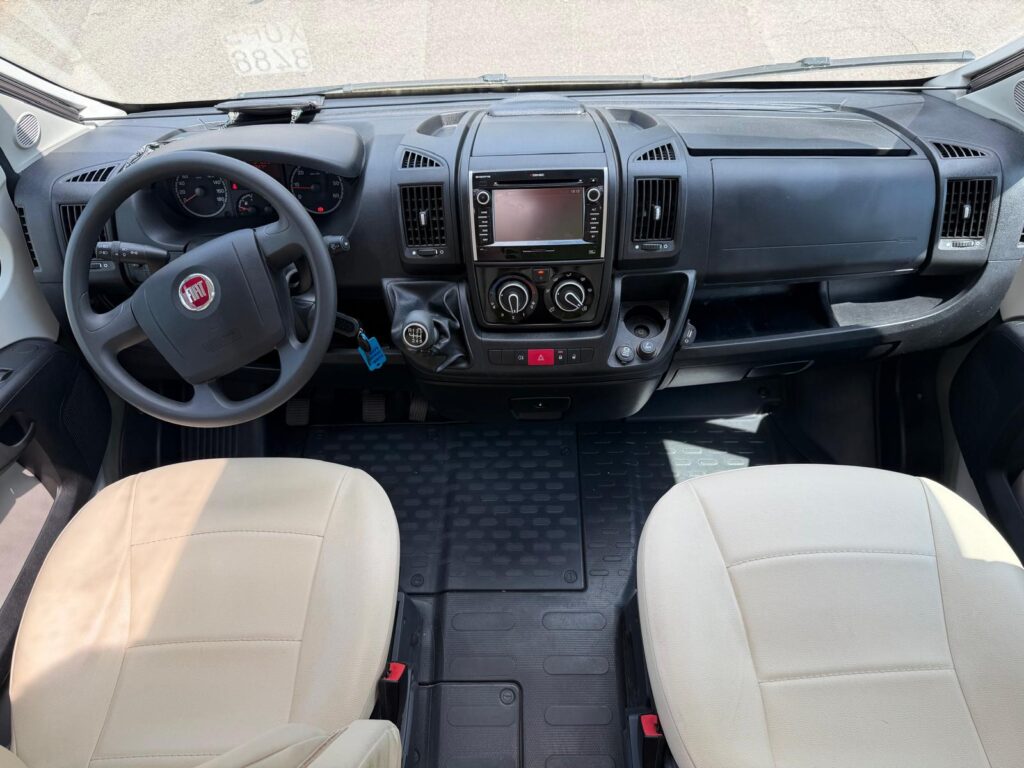 3 semintegrale rimor sailer-letto matrimoniale-fiat ducato