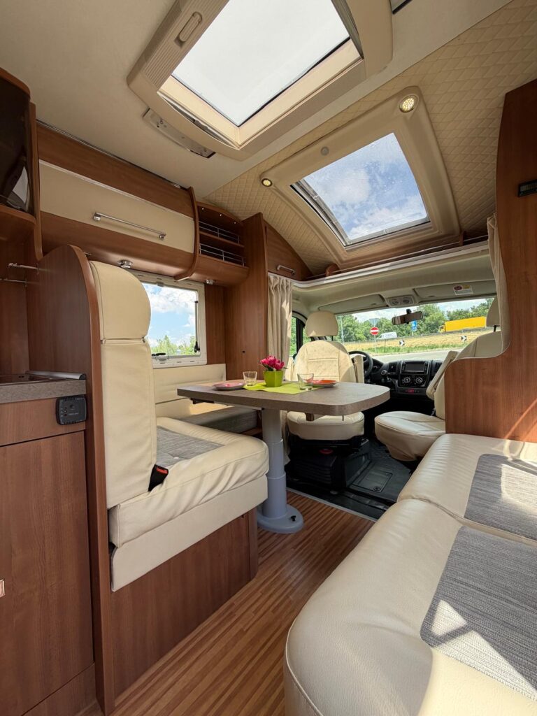 4 semintegrale rimor sailer-letto matrimoniale-fiat ducato