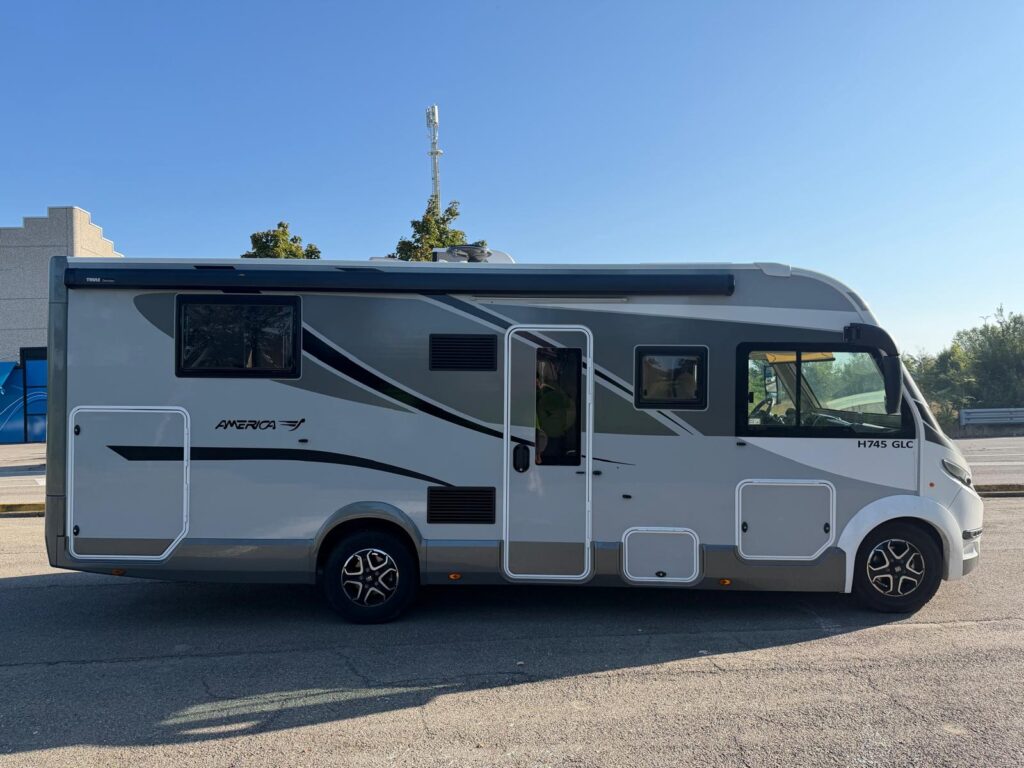 2 motorhome arca america h745glc-fiat-letto nautico-cambio automatico