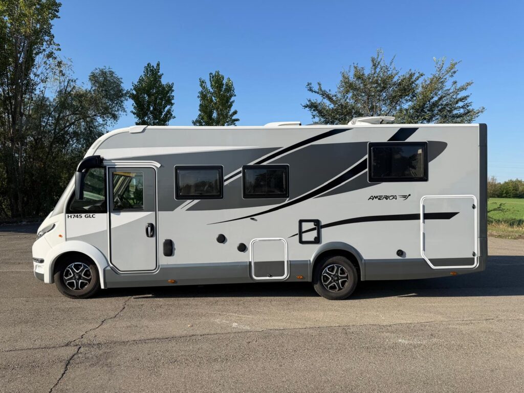 4 motorhome arca america h745glc-fiat-letto nautico-cambio automatico